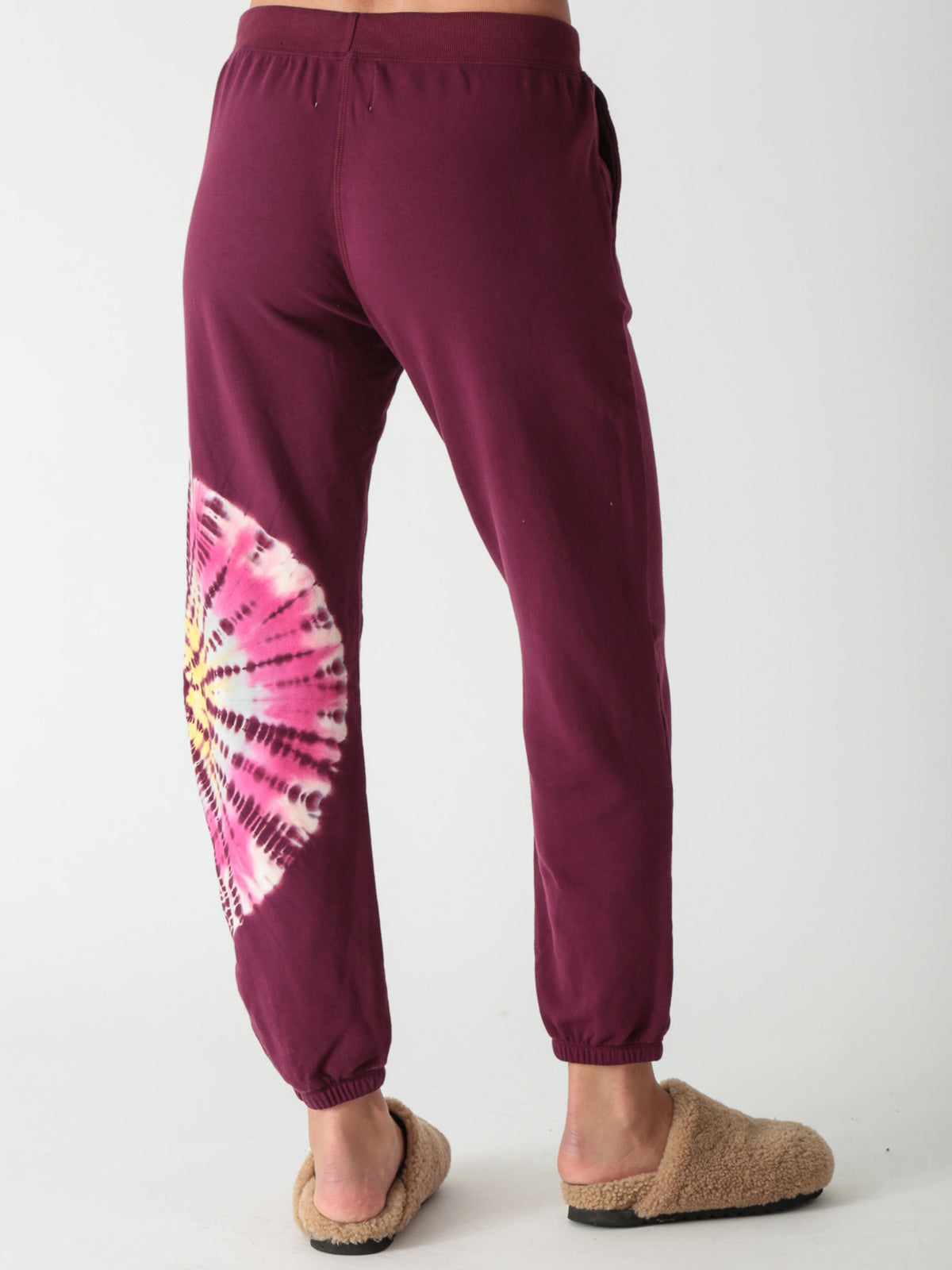 Classic Jogger - Burgundy Spiral
