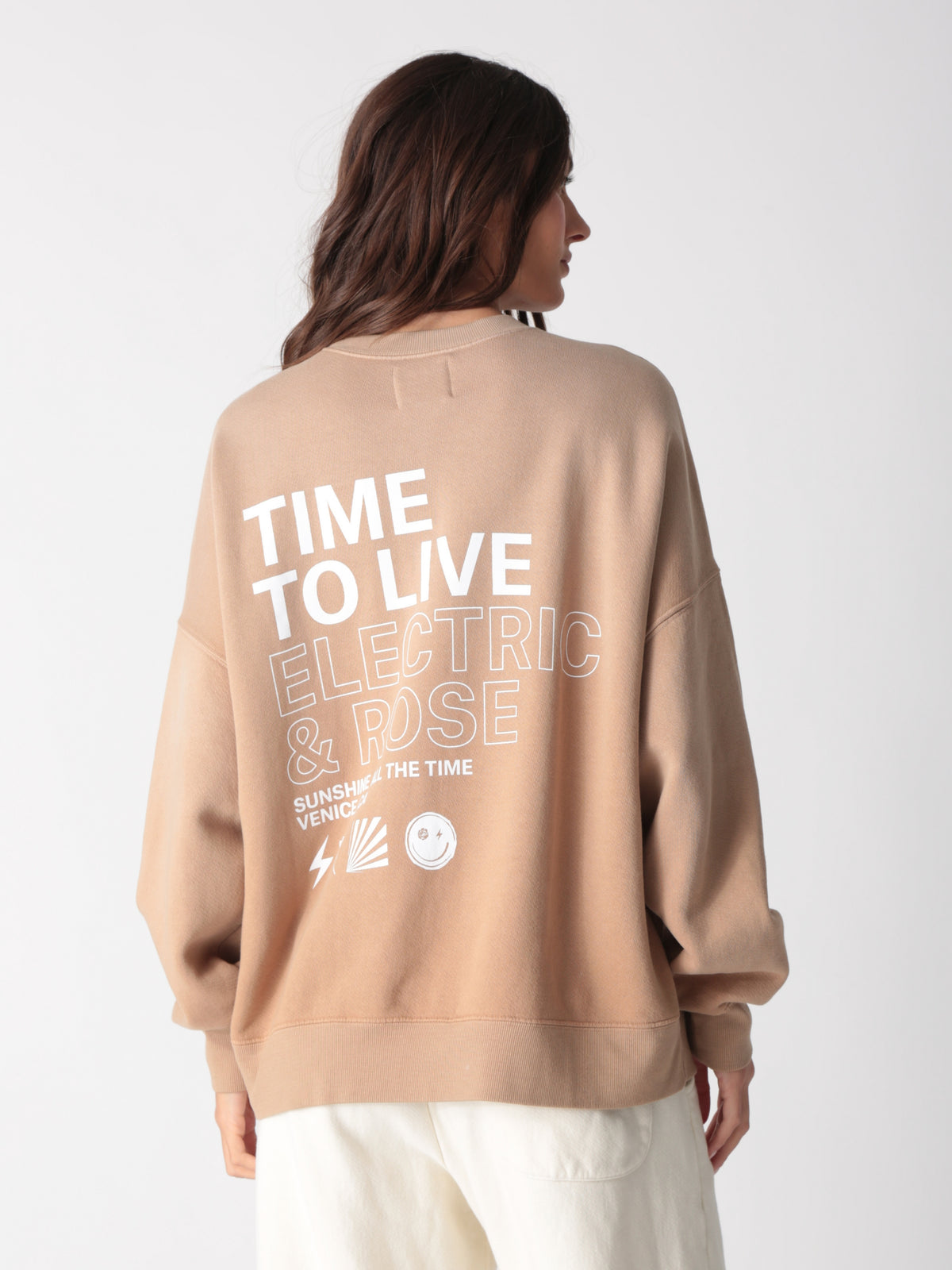 Atlas Sweatshirt - Chestnut Time To Live