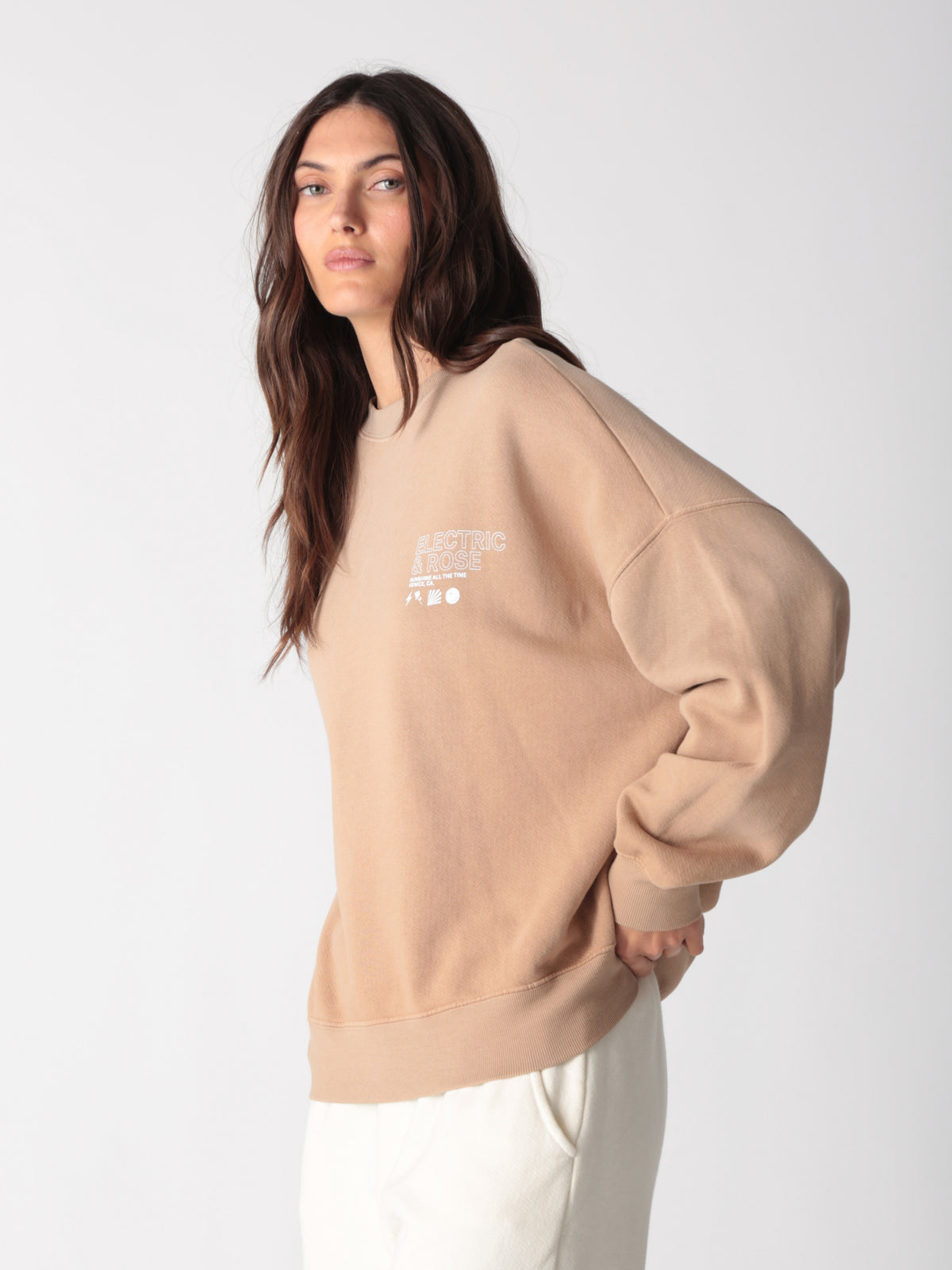 Atlas Sweatshirt - Chestnut Time To Live