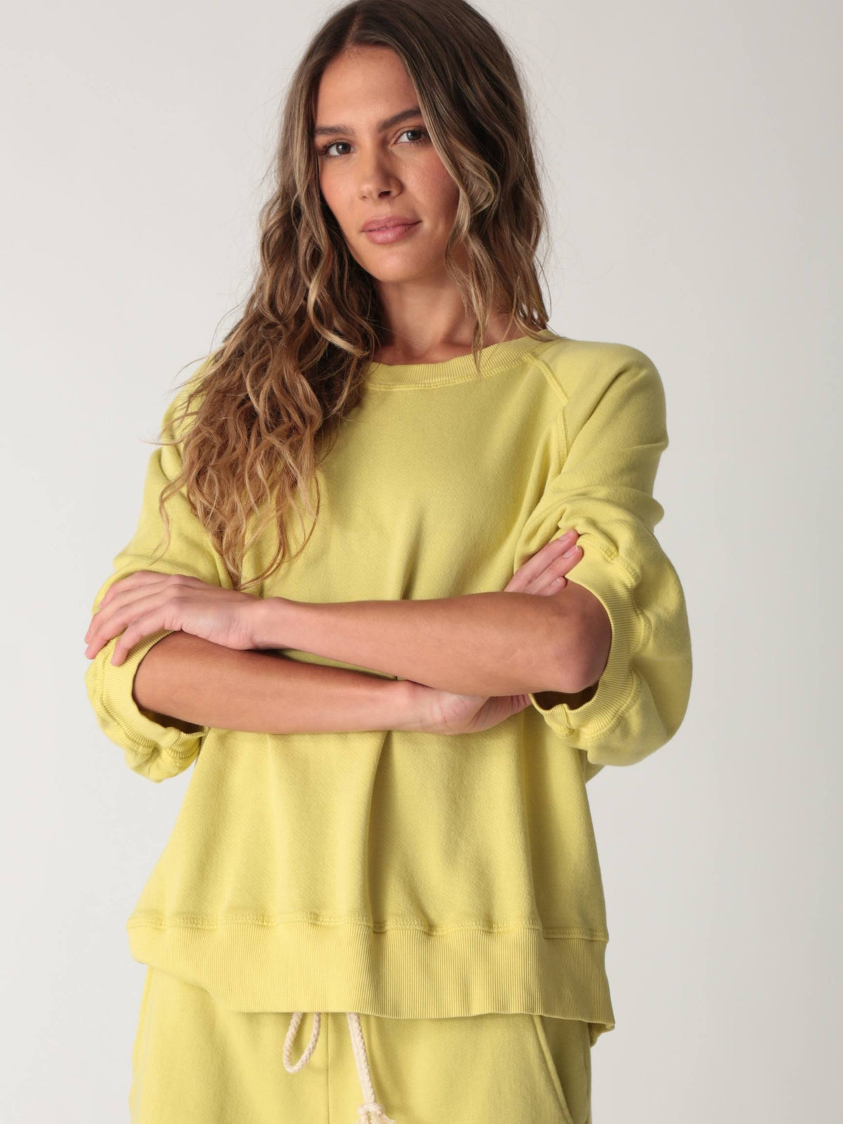 Tamy Sweatshirt - Chartreuse