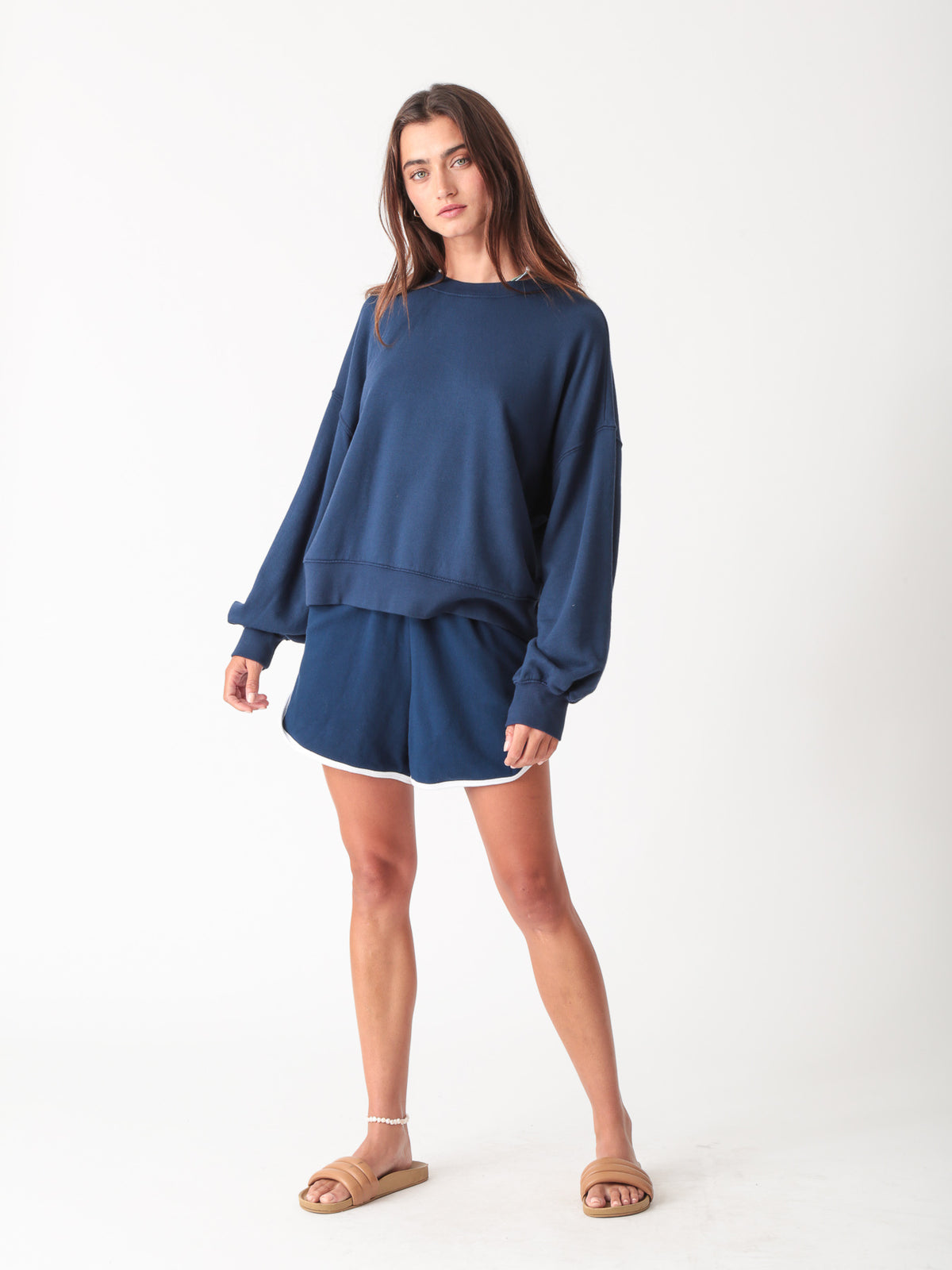 Balloon Sweatshirt - Indigo