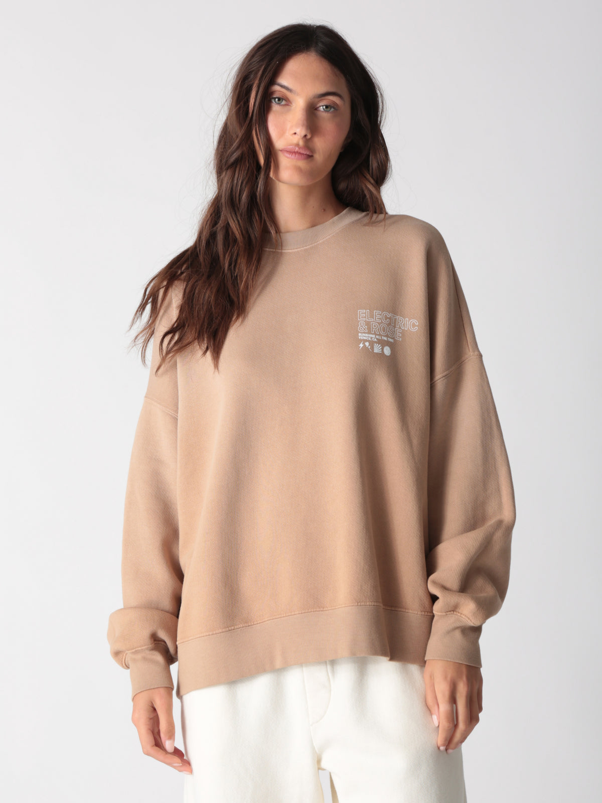 Atlas Sweatshirt - Chestnut Time To Live