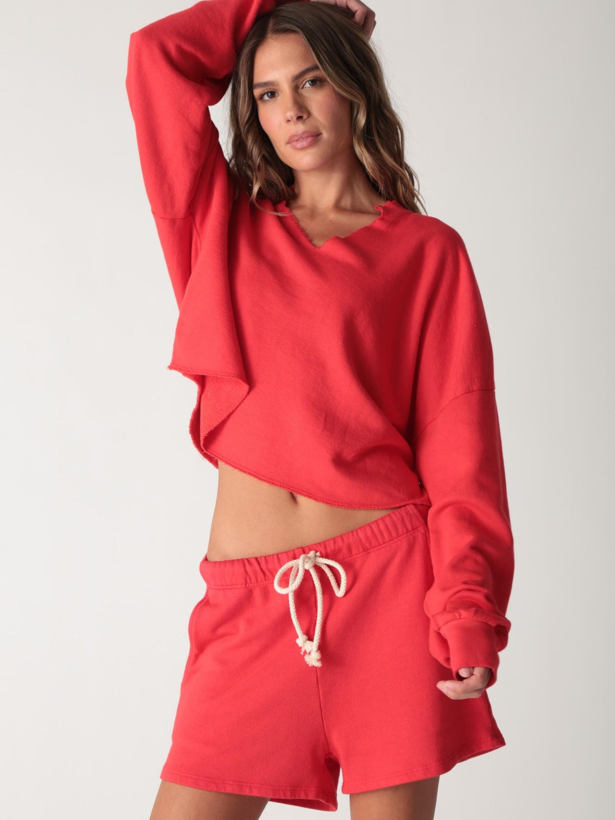 Bayside Short - Scarlet