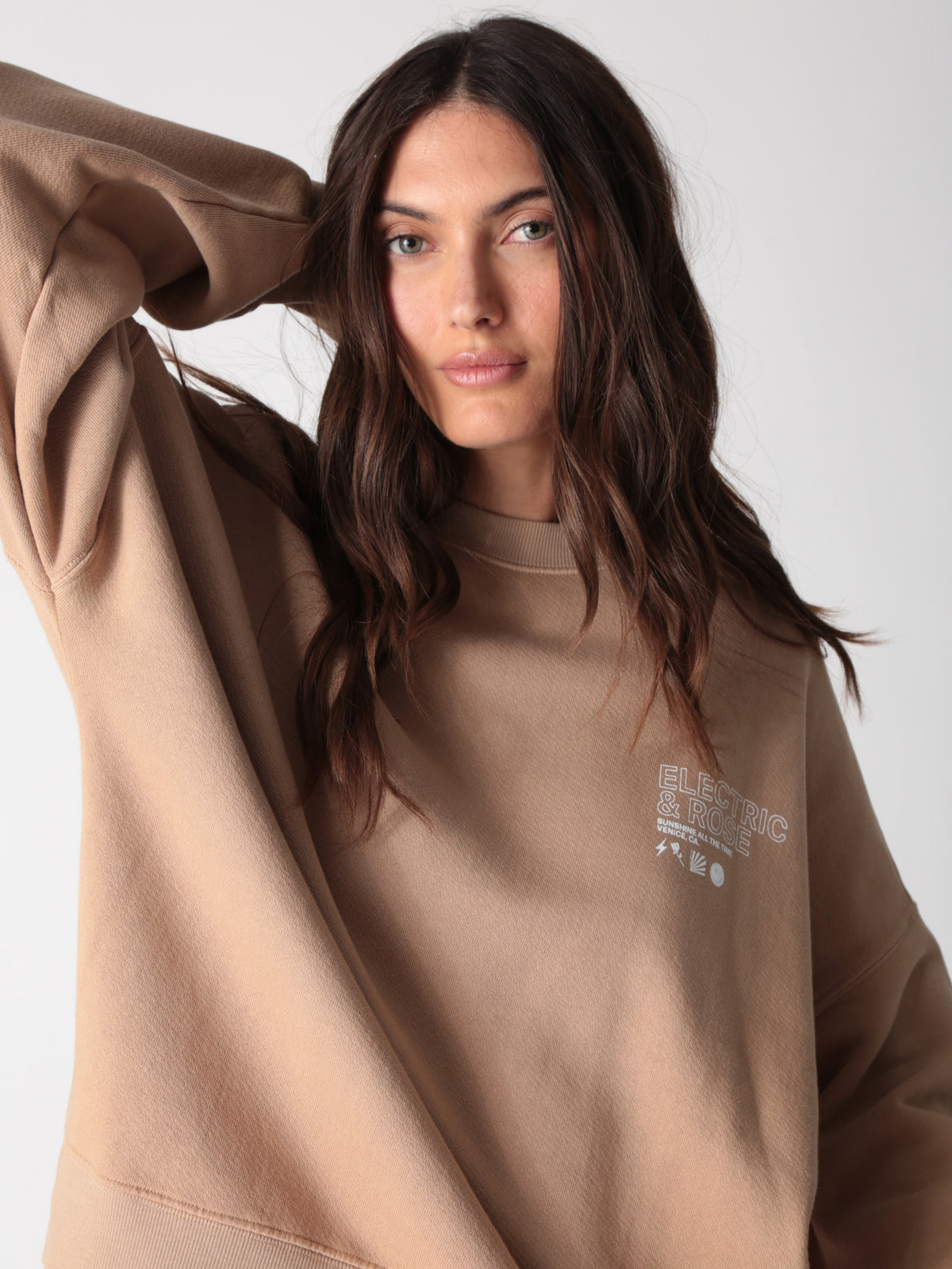Atlas Sweatshirt - Chestnut Time To Live
