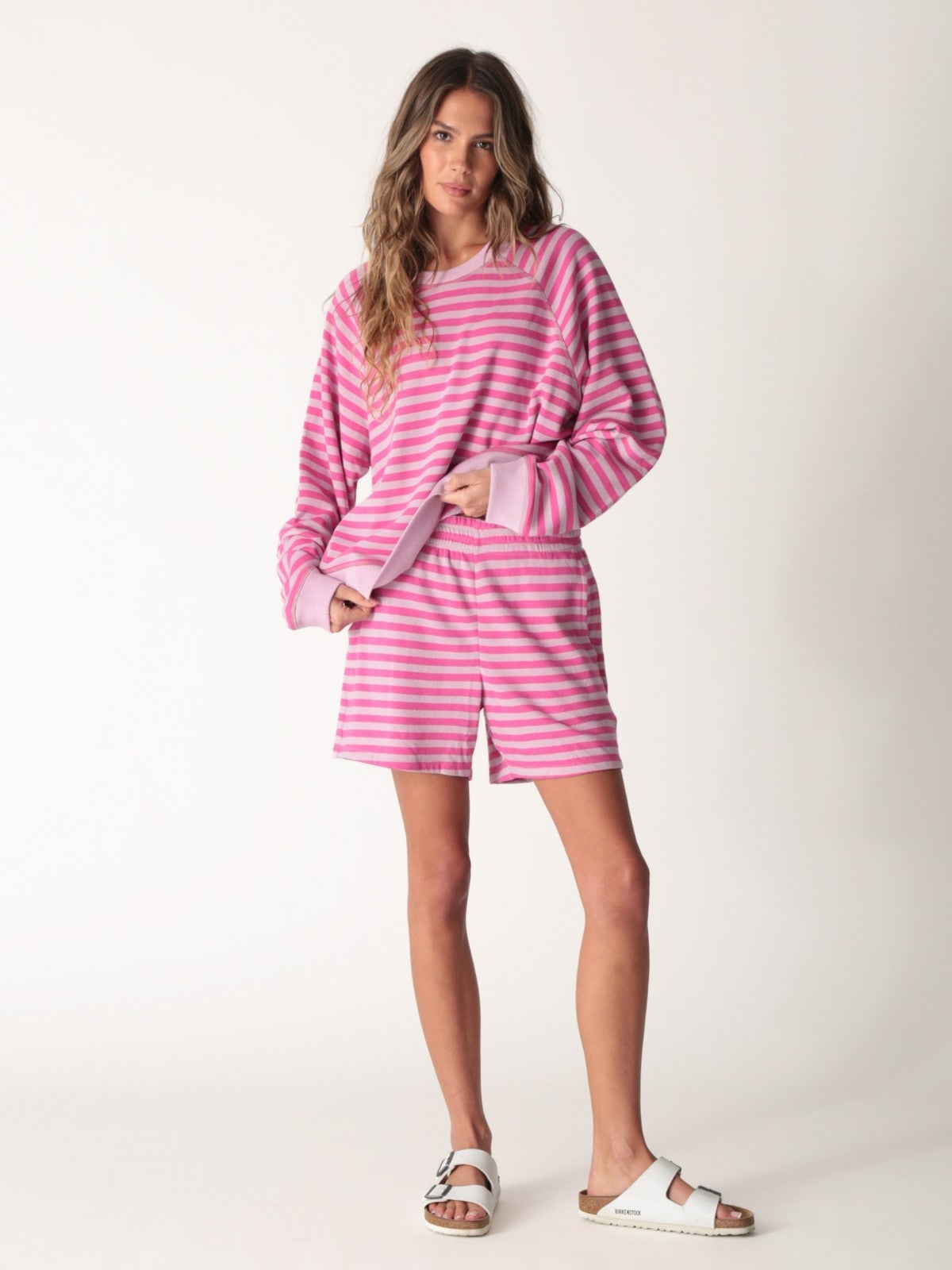 Cami Short - Magenta Stripe