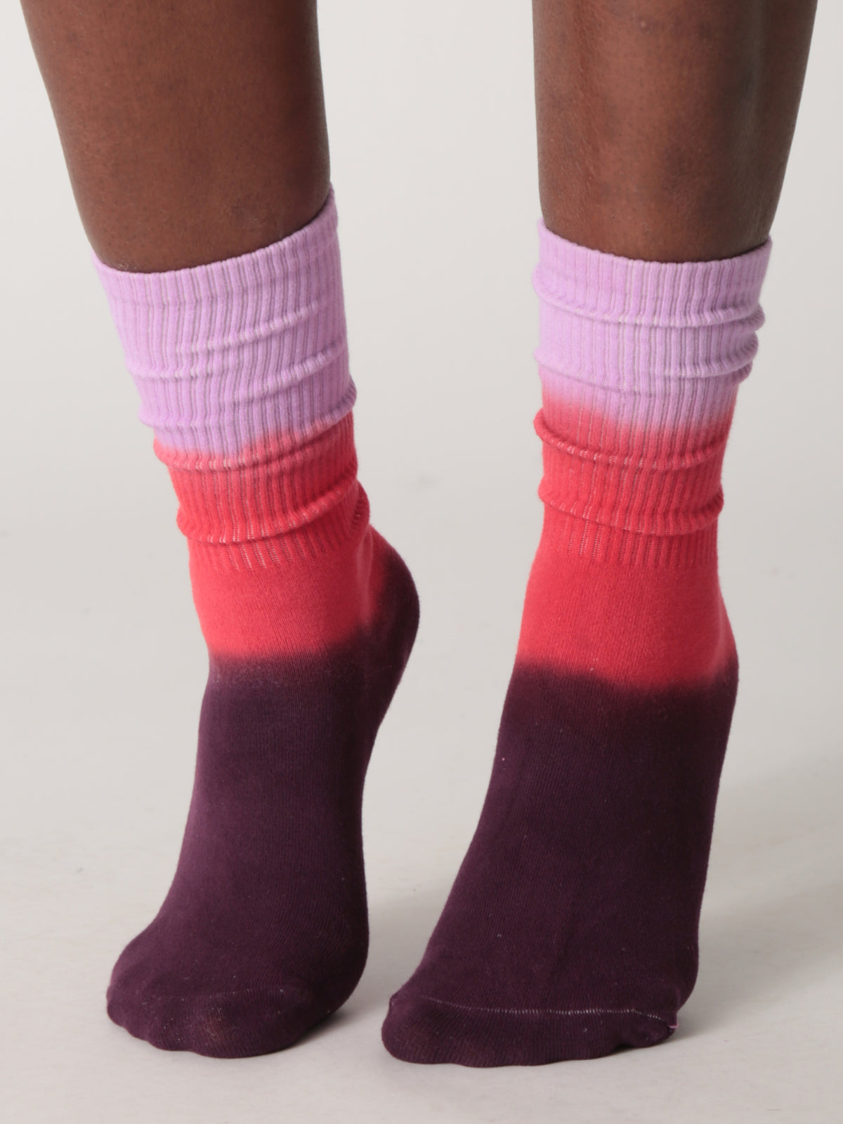 Tie Dye Socks - Pink Ombre