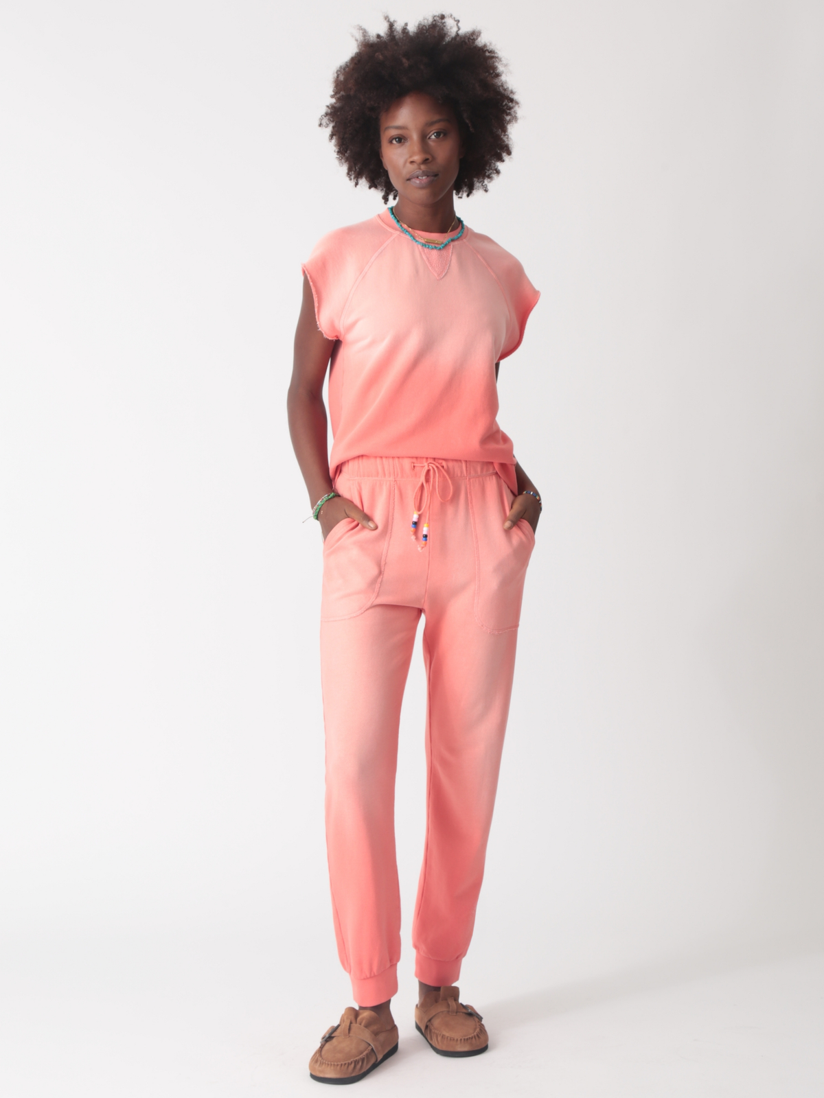 Sunday Sweatpant - Coral Sunrise