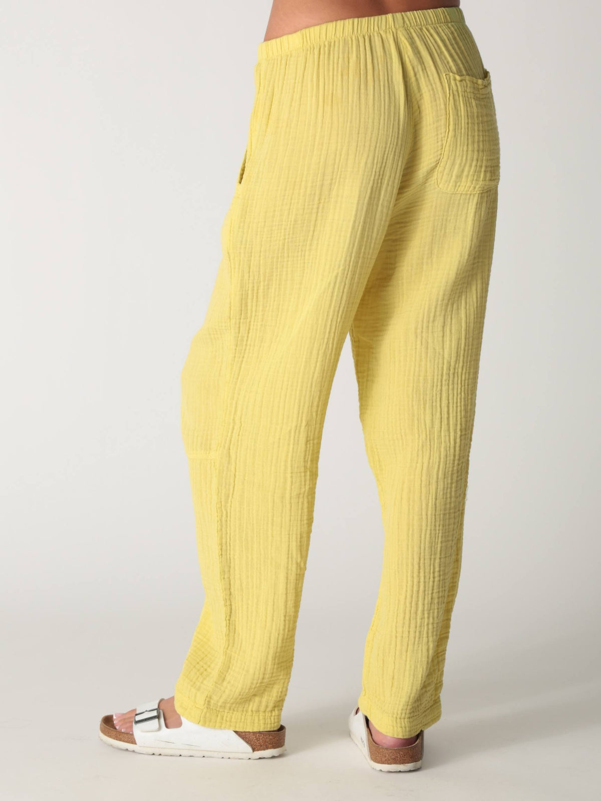 Kickback Gauze Pant - Chartreuse
