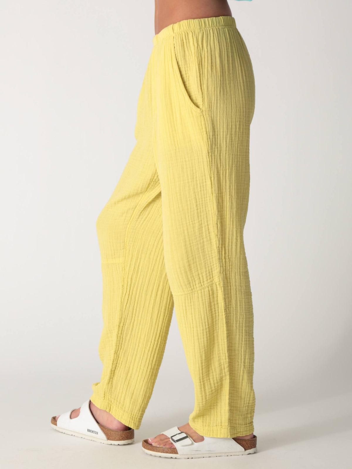 Kickback Gauze Pant - Chartreuse