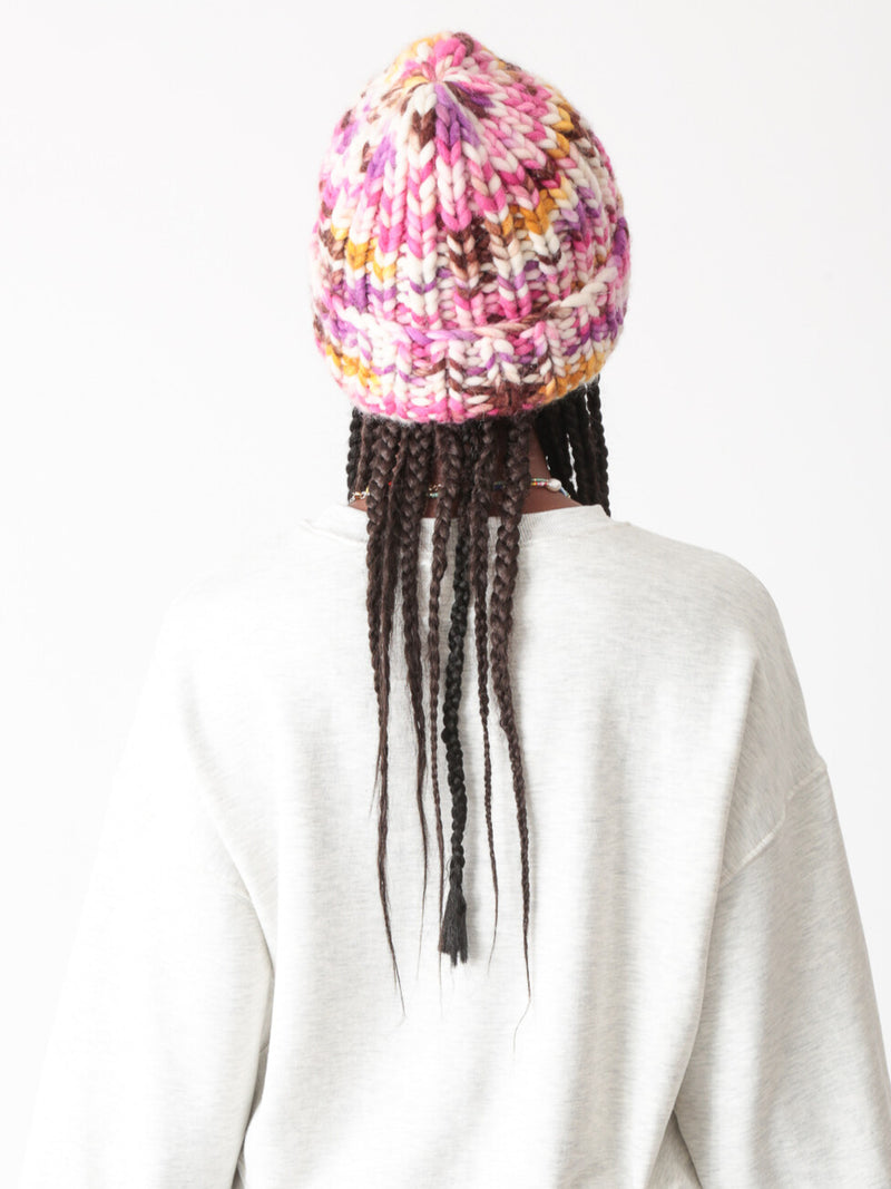 Mountain Beanie - Ivory / Multi