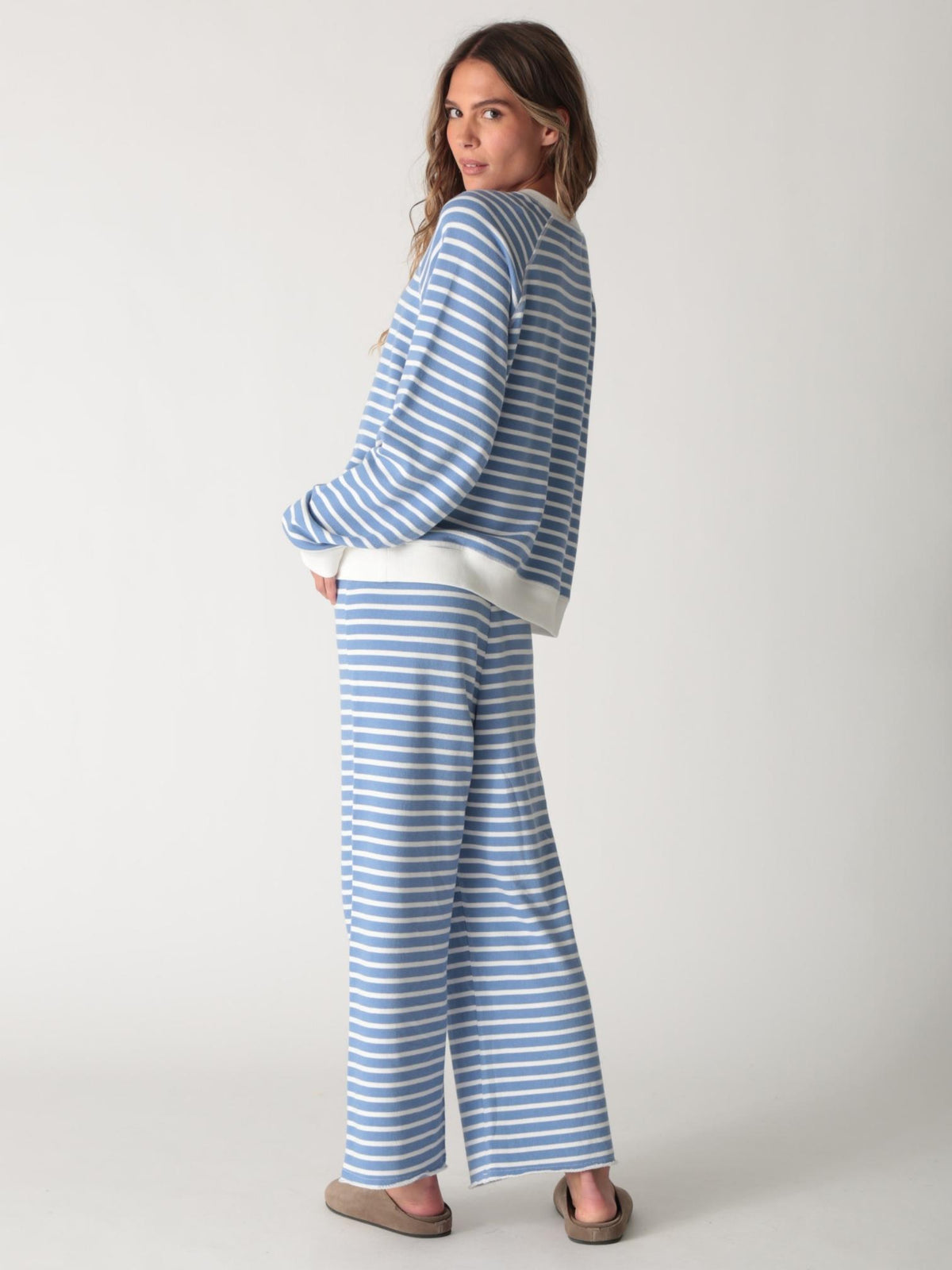 Ronan Pullover - Blue Stripe