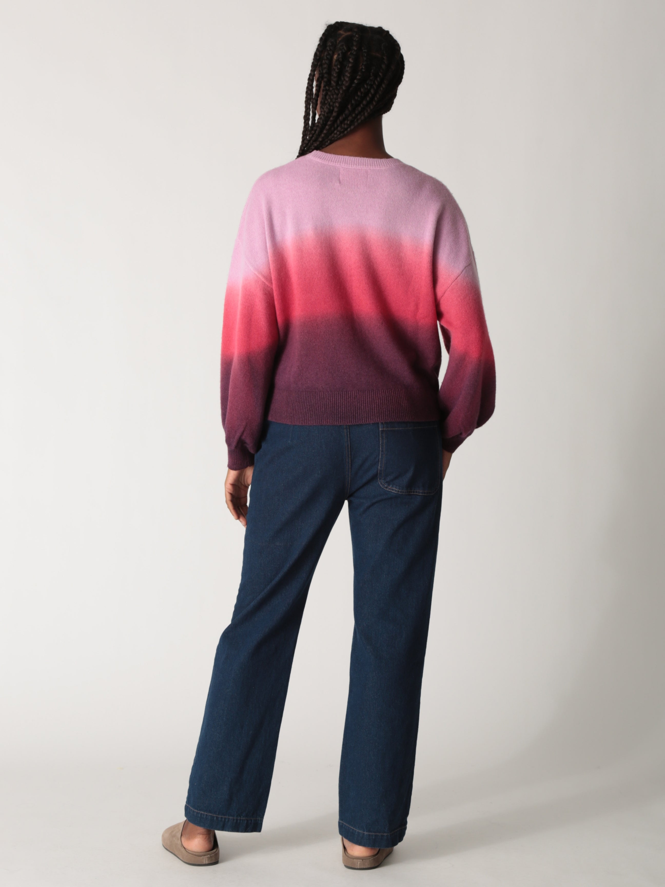 Balloon Sweater-Love Pink Multi – Electric & Rose Clothing
