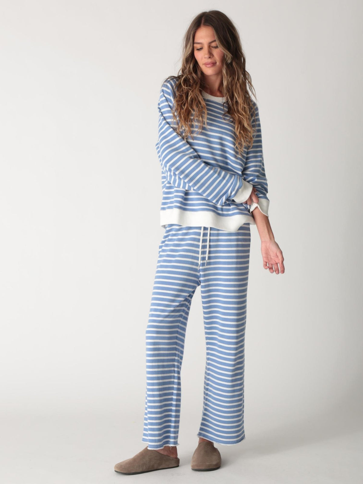 Ronan Pullover - Blue Stripe