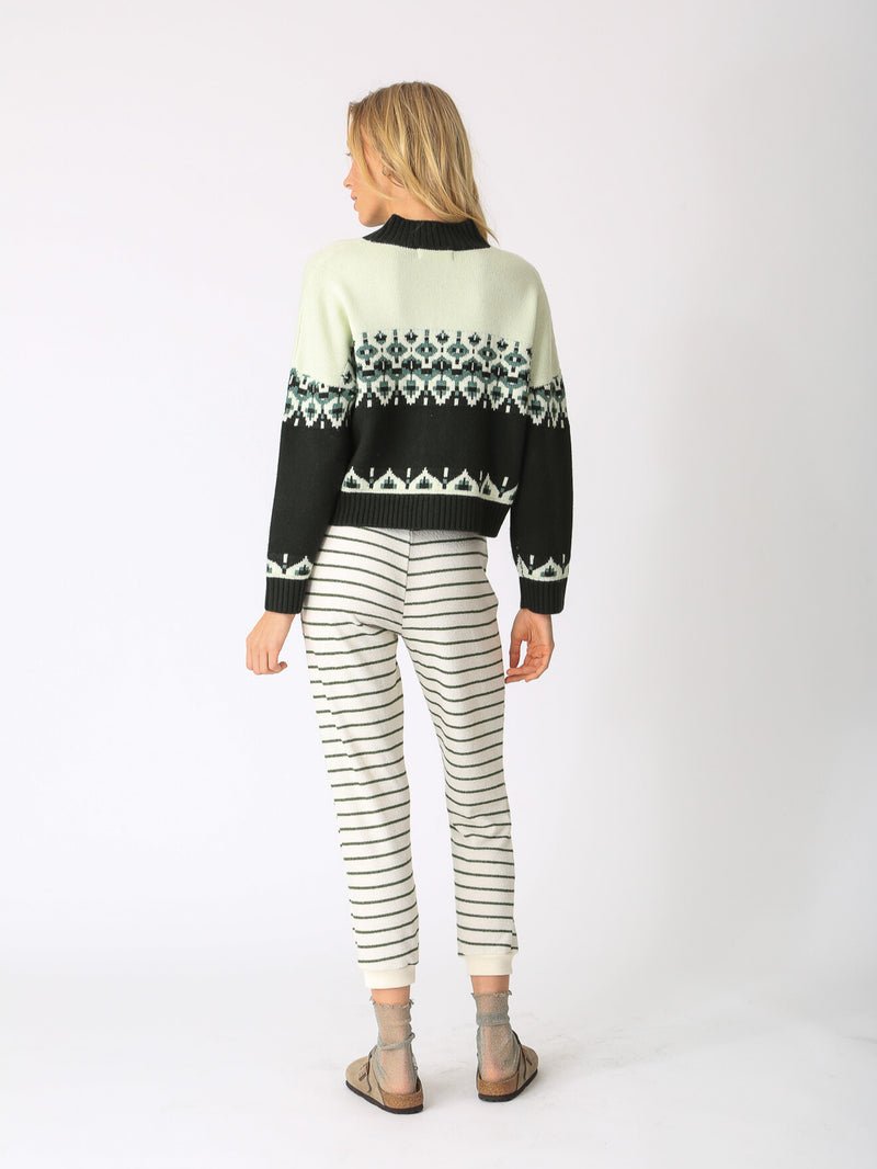 Rudi Cardigan - Fair Isle Pine