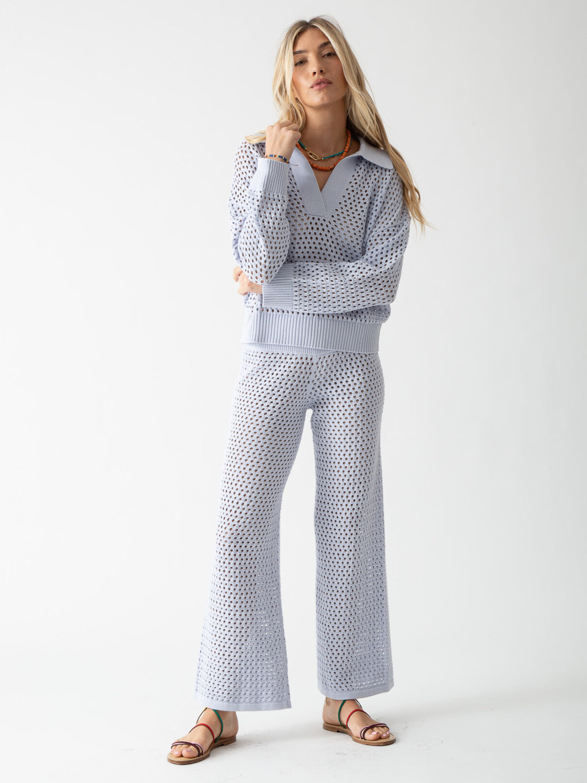 Polo Sweater - Lavender