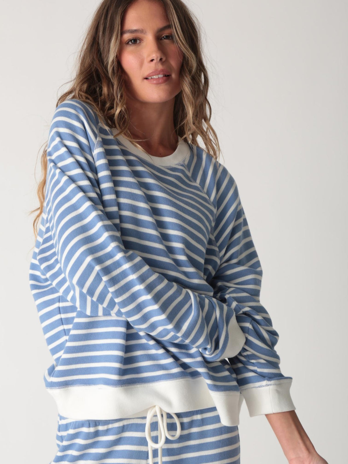 Ronan Pullover - Blue Stripe