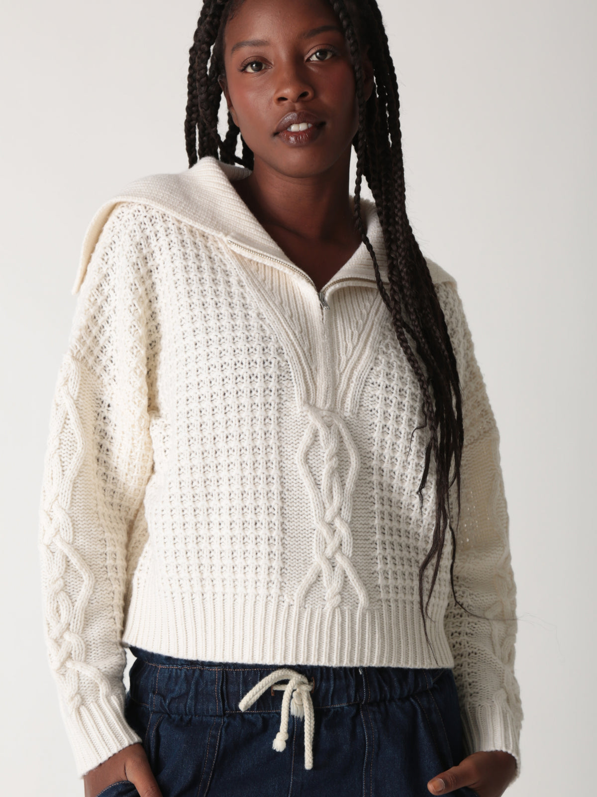 Marin Sweater - Bone
