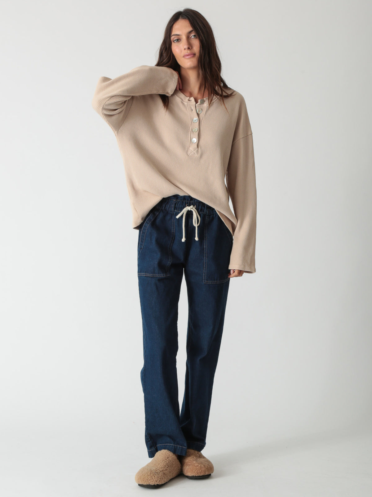 Easy Pant - Dark Denim