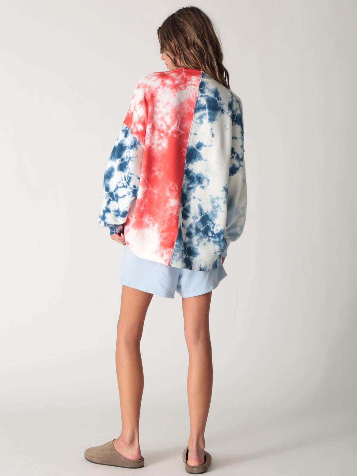 Bodhi Sweatshirt - Indigo Patchwork
