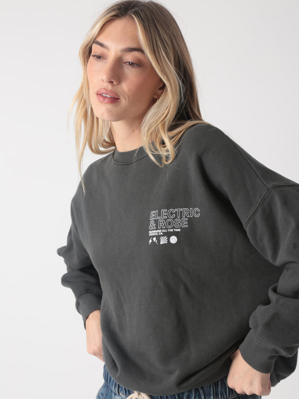 Atlas Sweatshirt - Time To Live Graphic