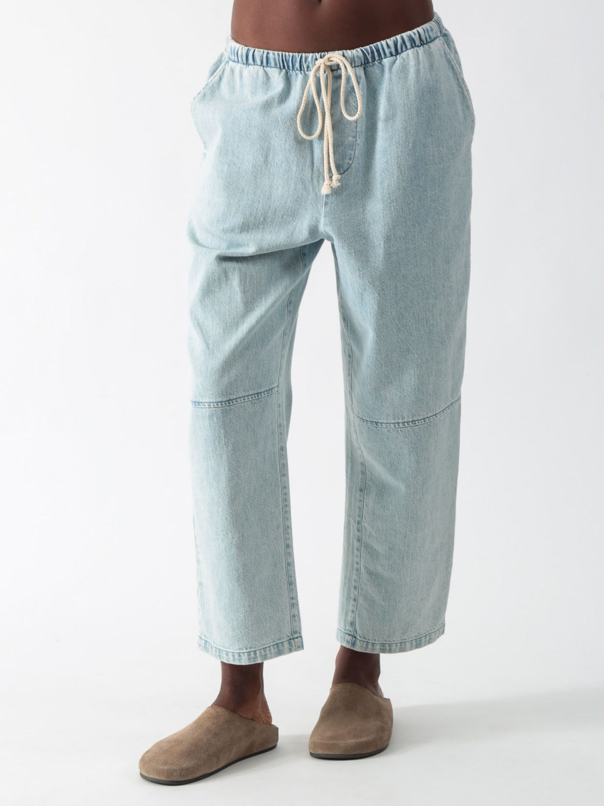 Laid Back Pant - Light Denim