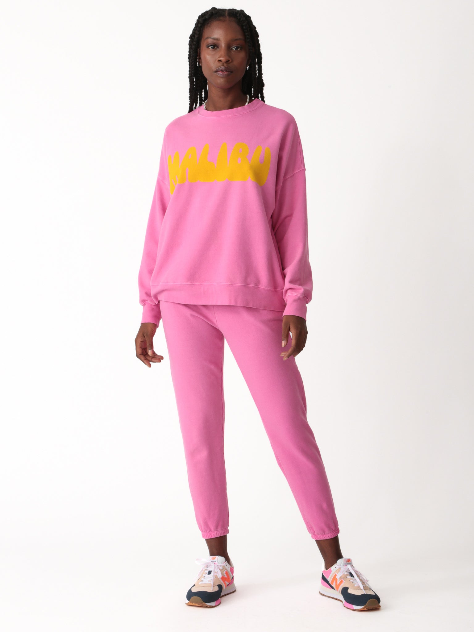 Adidas originals hotsell chevron sweatshirt pink