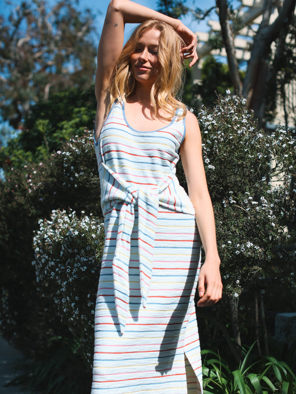 Camron Dress - Pacific Stripe