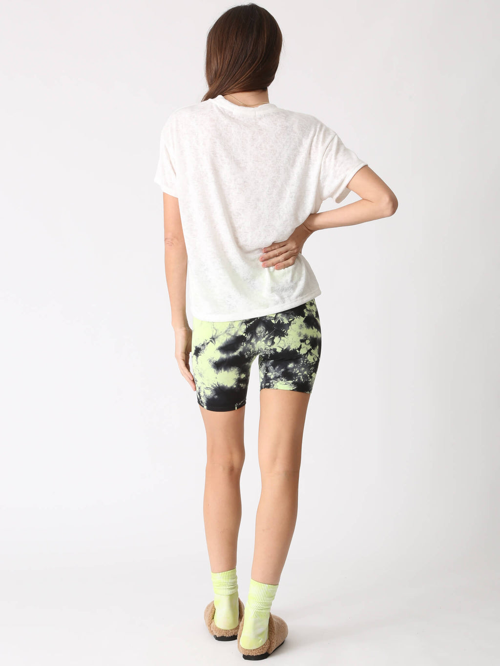 Electric & Rose Chase Slub Vneck Tee