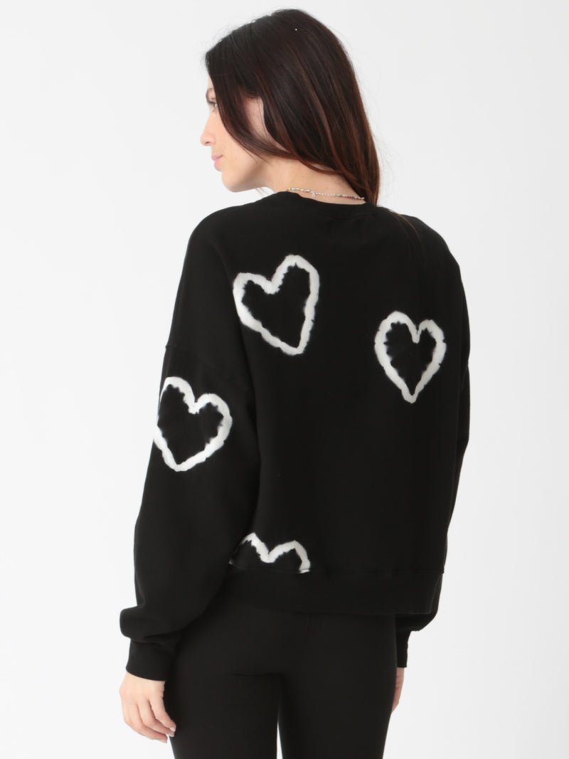 Classic Sweatshirt - Onyx Heart