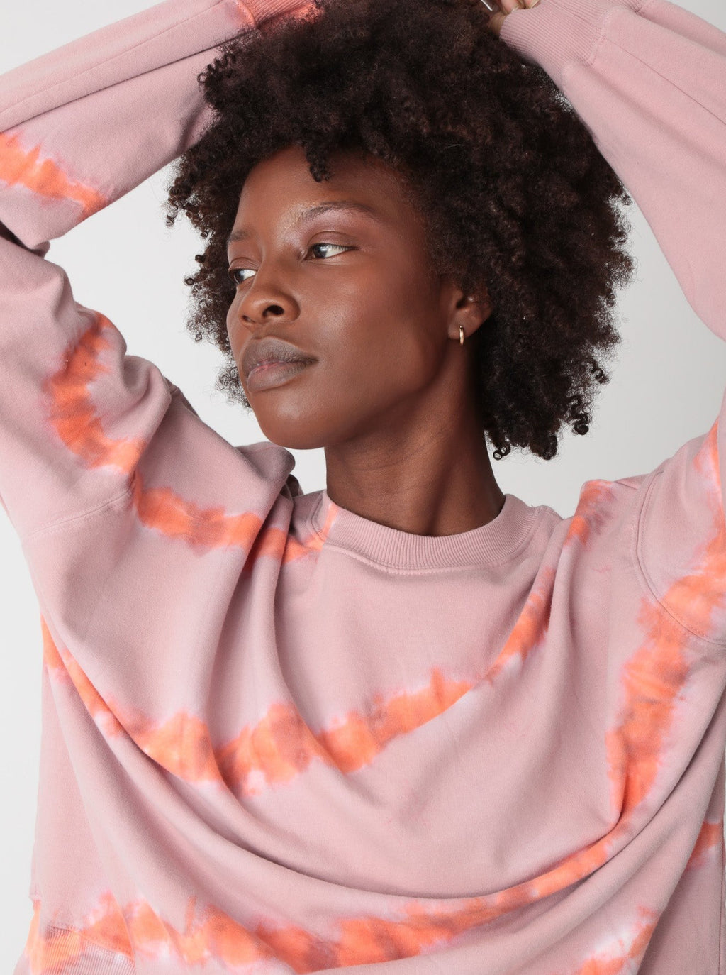 Classic Sweatshirt - Dusty Rose / Tango