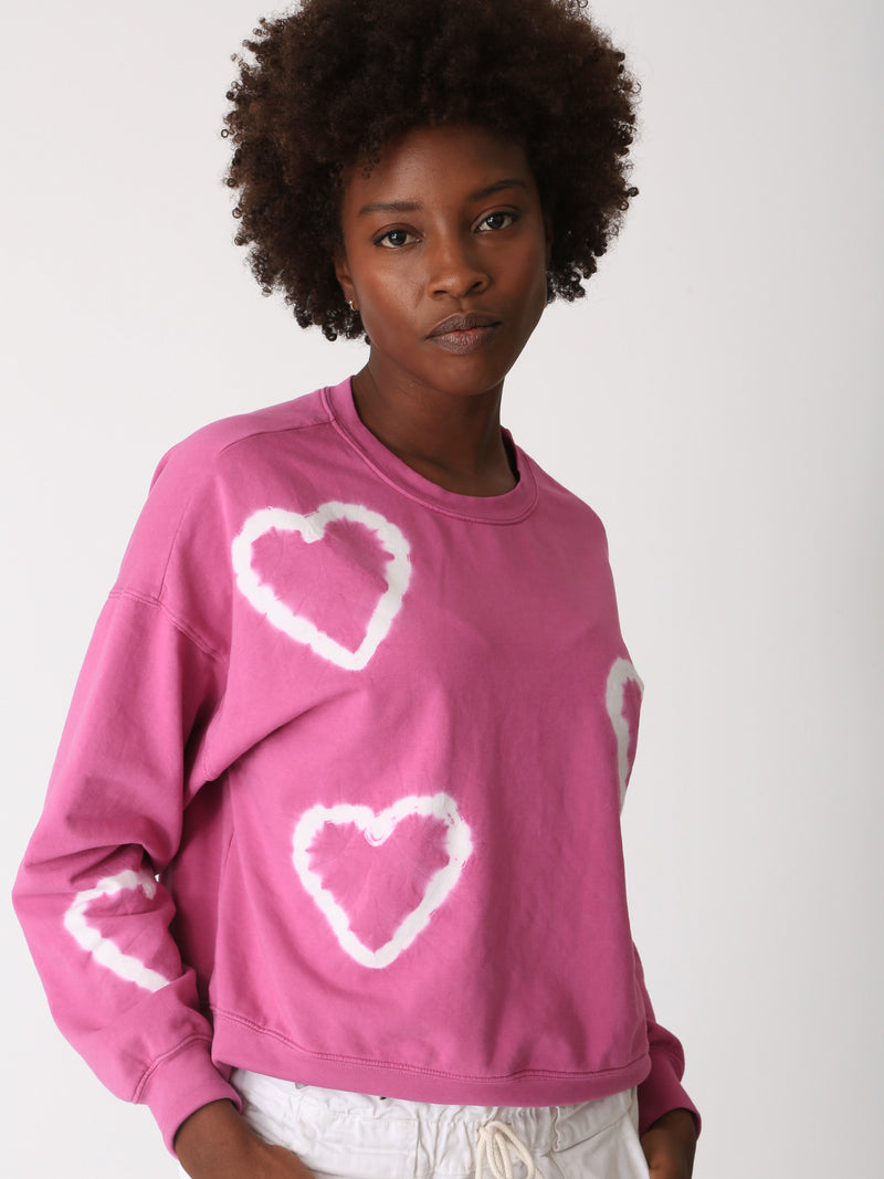 Classic Sweatshirt - Phlox Heart