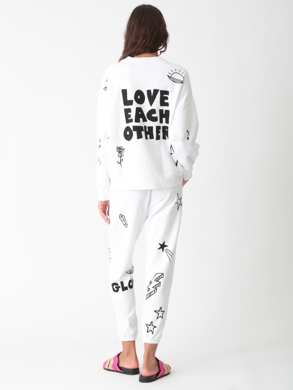 Siesta Sweatpant - Love Each Other Graphic