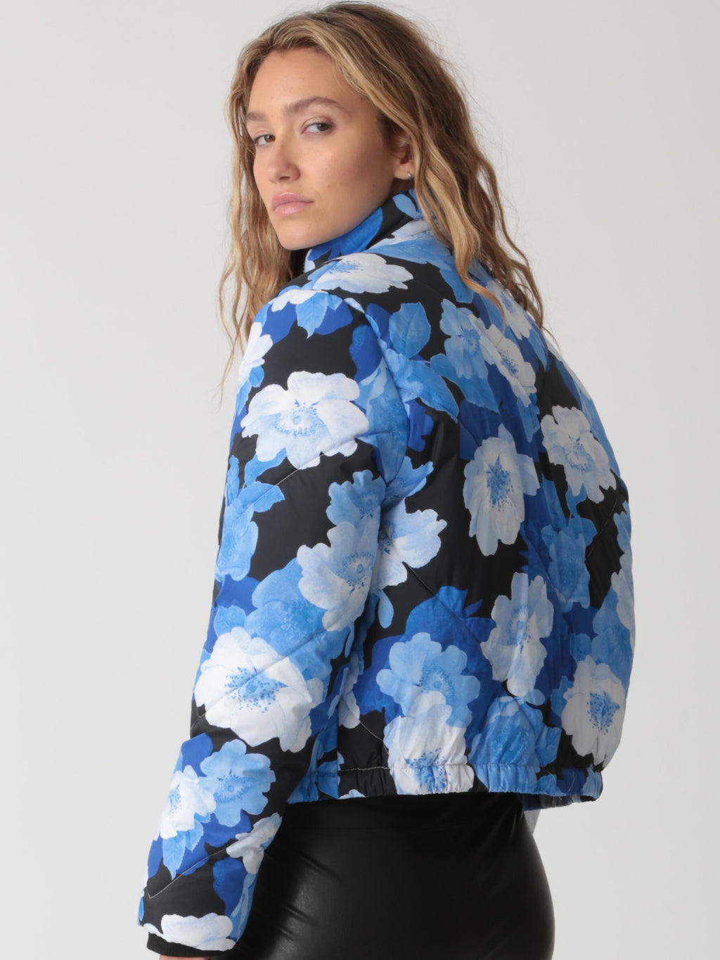 Easton Puffer Jacket - Ice Floral