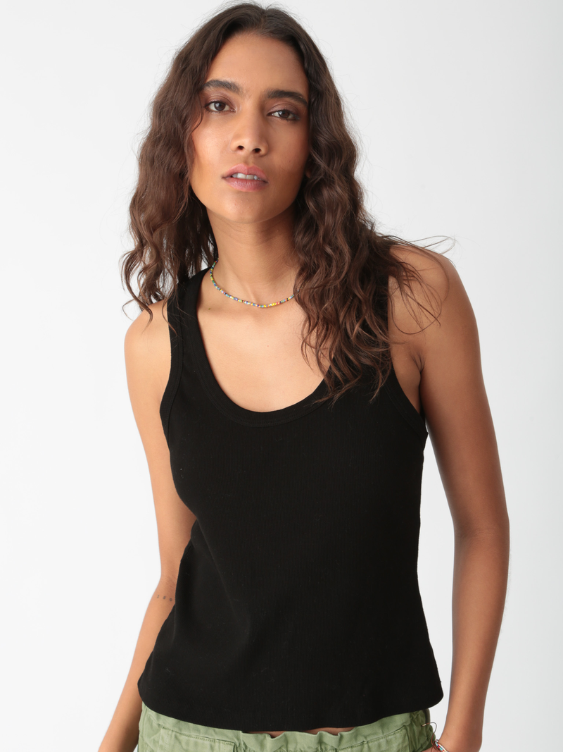 Scoop Tank Onyx – Electric & Rose Clothing