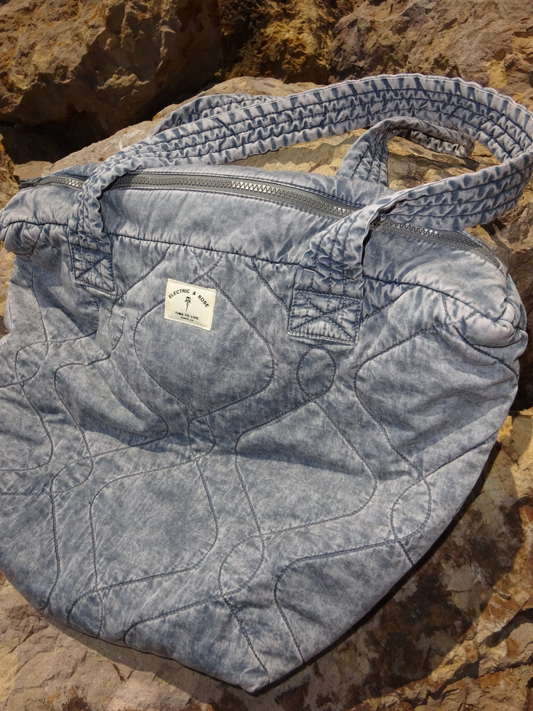 Quilted Tote - Driftwood