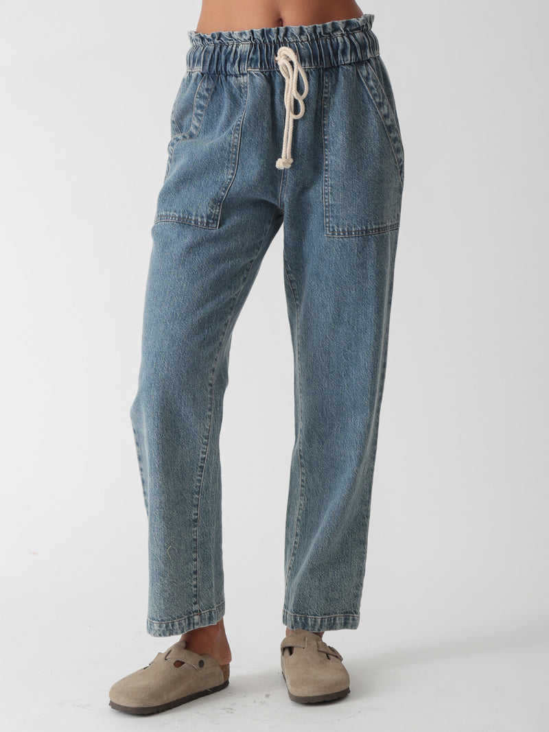 Easy Pant - Medium Denim Blue