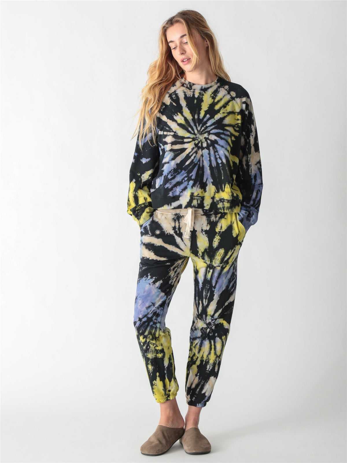 Classic Jogger - Onyx Spiral