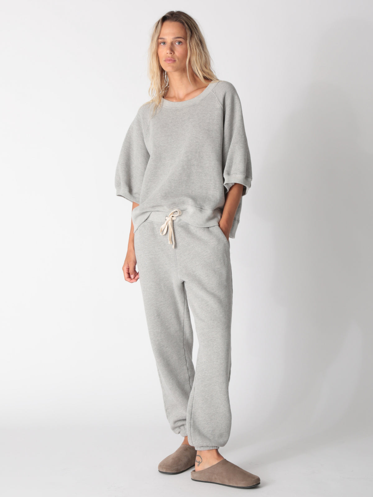 Classic Jogger - Heather Grey