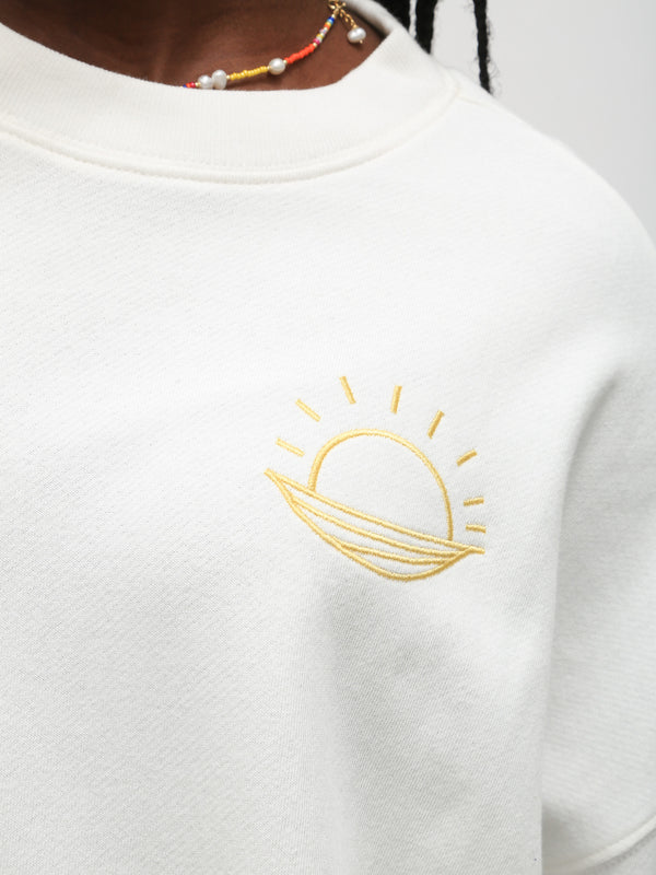 Classic Sweatshirt - Sunshine Embroidery