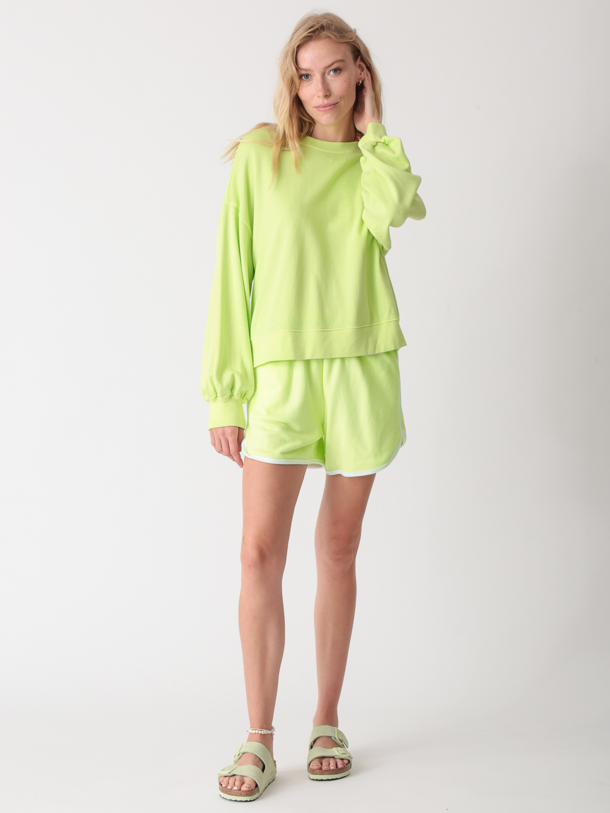 Balloon Sweatshirt - Lime