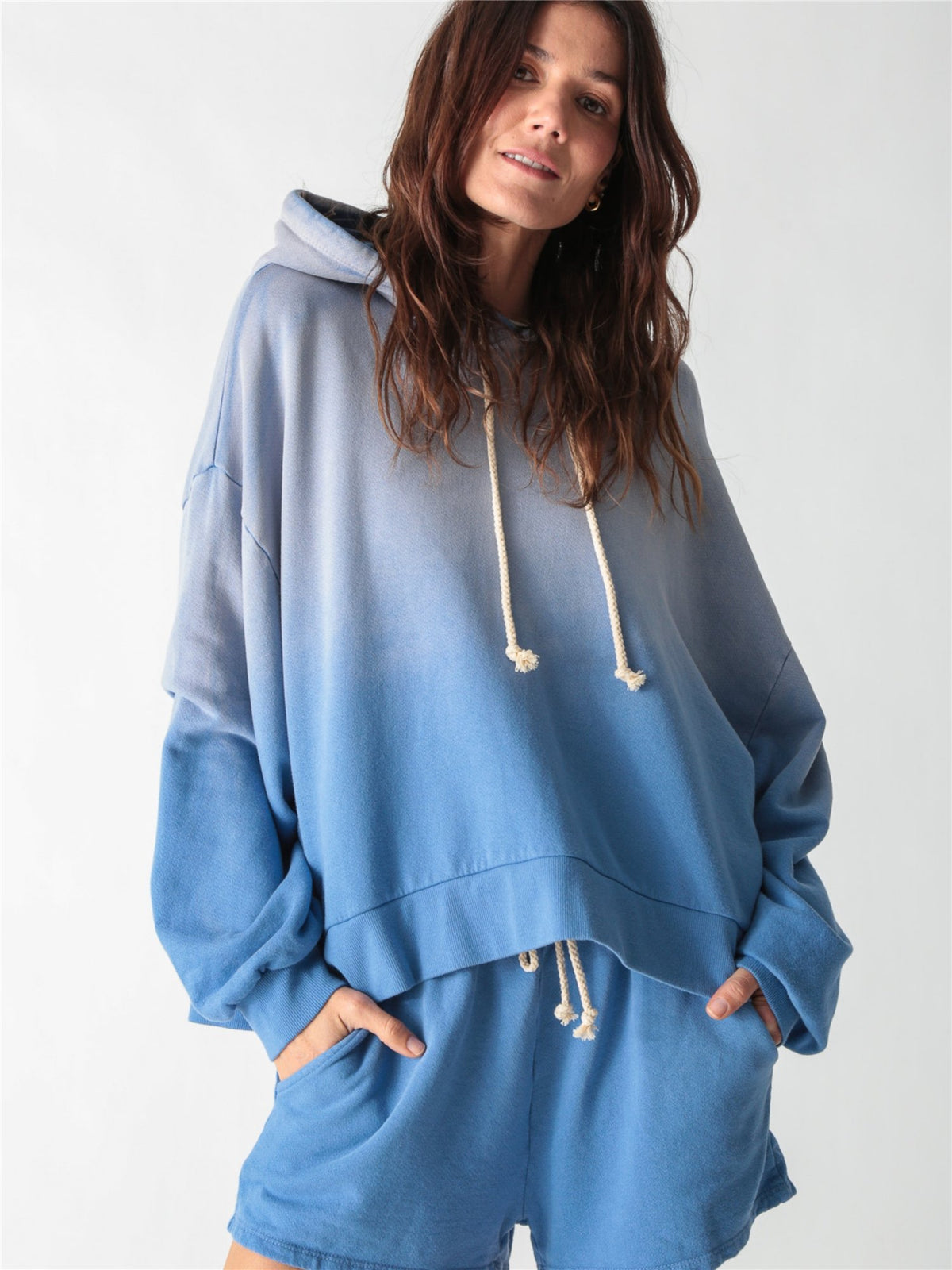 Rosen Hoodie - Azure Sunbleach