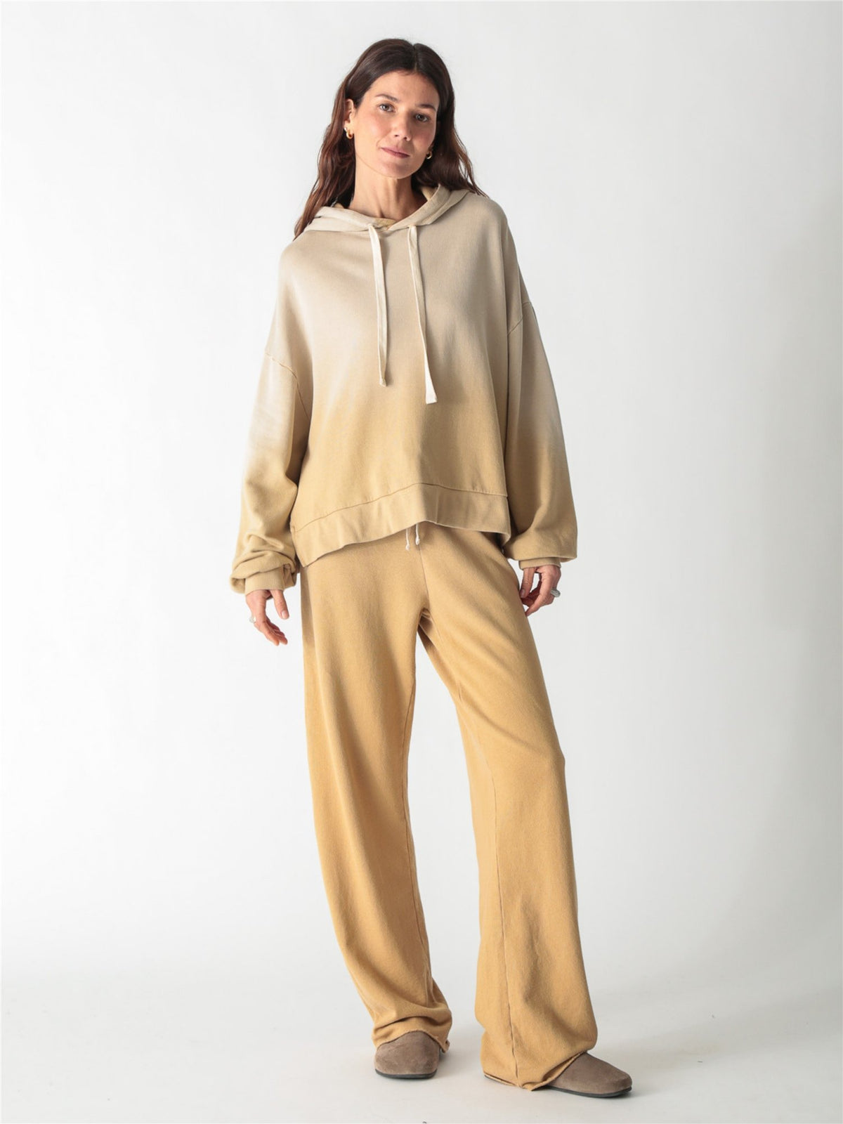 Rosen Hoodie - Tan Sunbleach