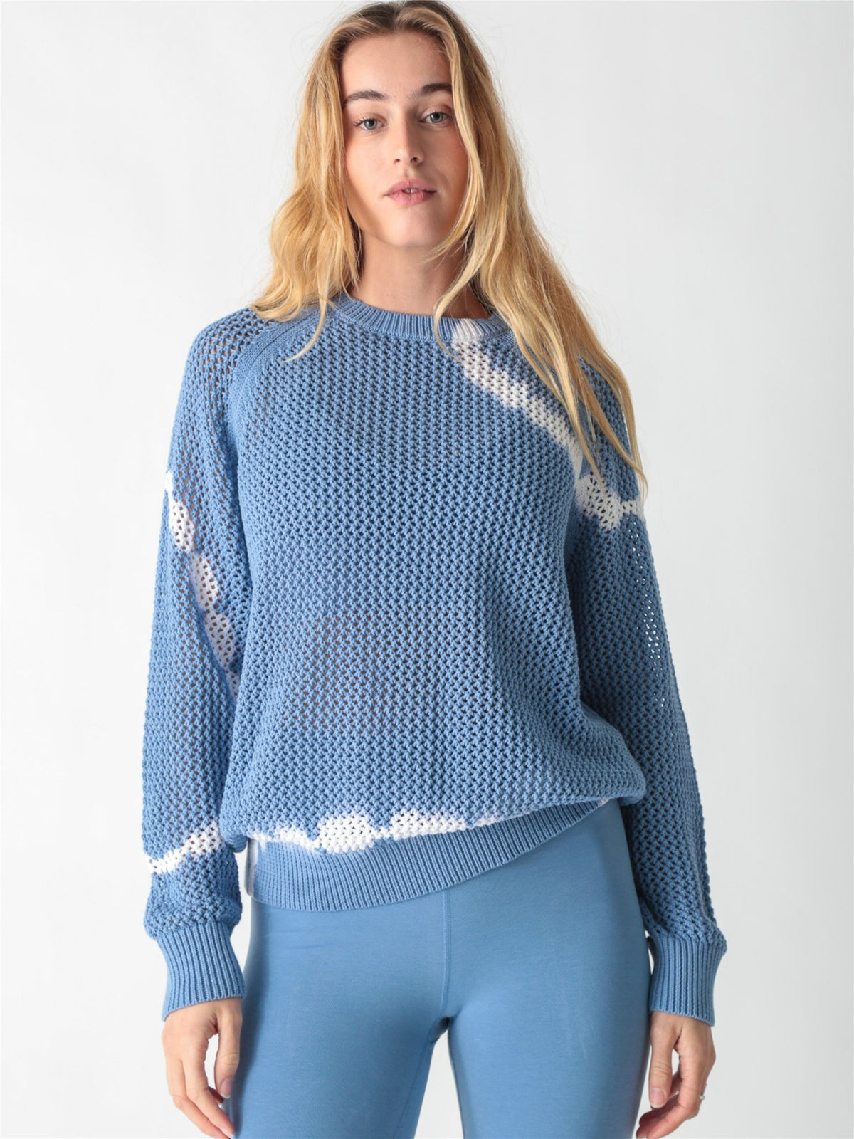 Chloe Sweater - Blue Geode