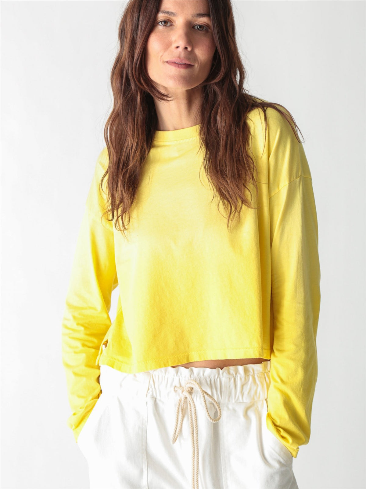 Lane Tee - Lemon