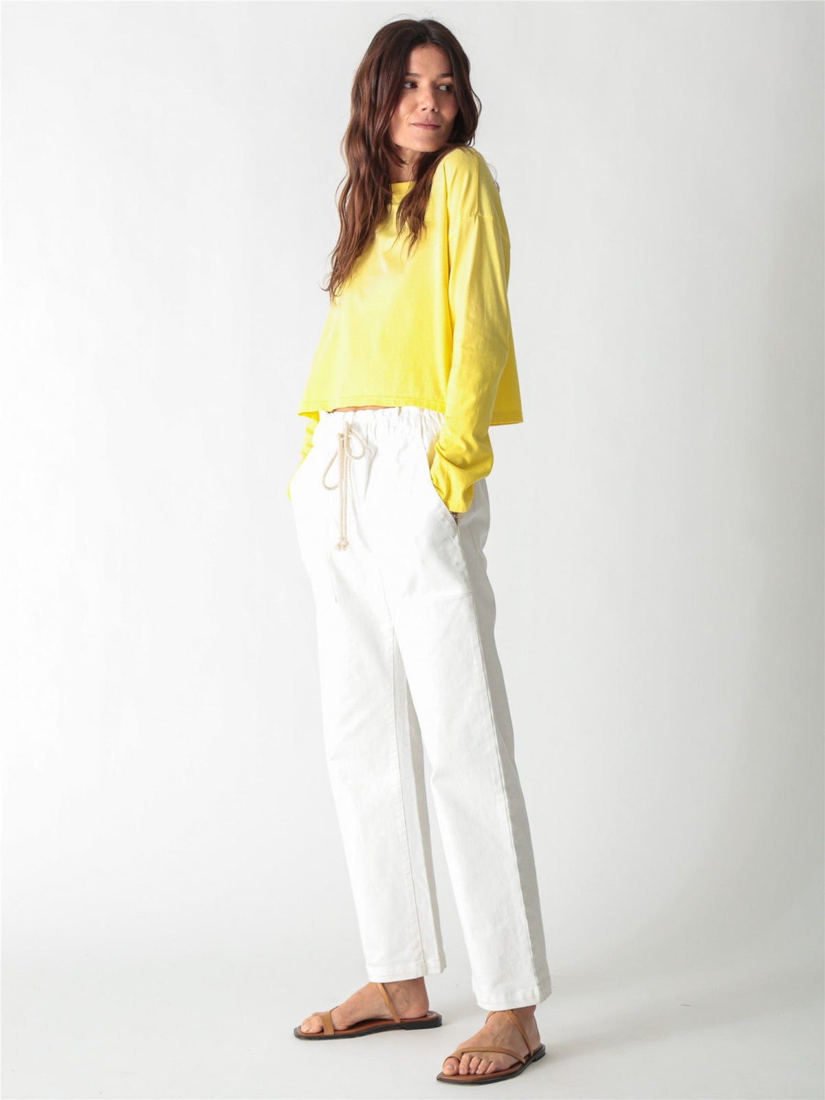 Lane Tee - Lemon