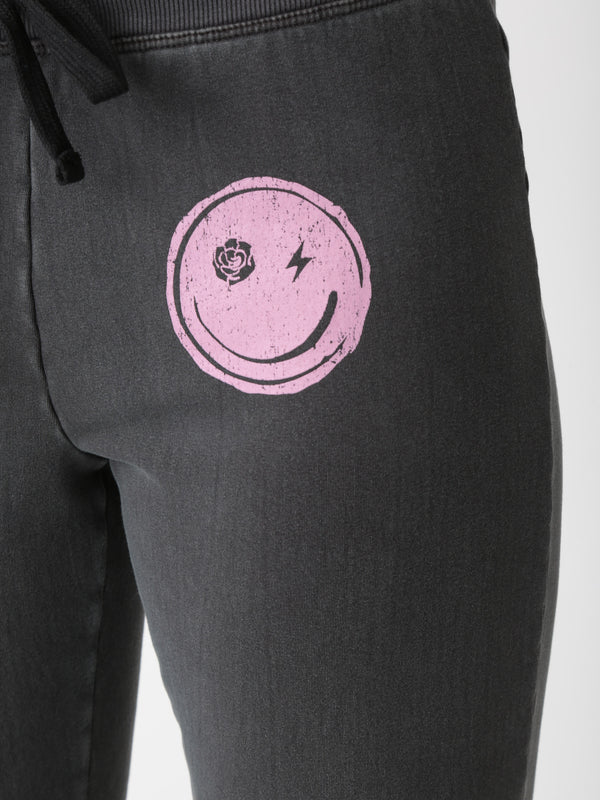 Sunny Jogger - Smiley Graphic