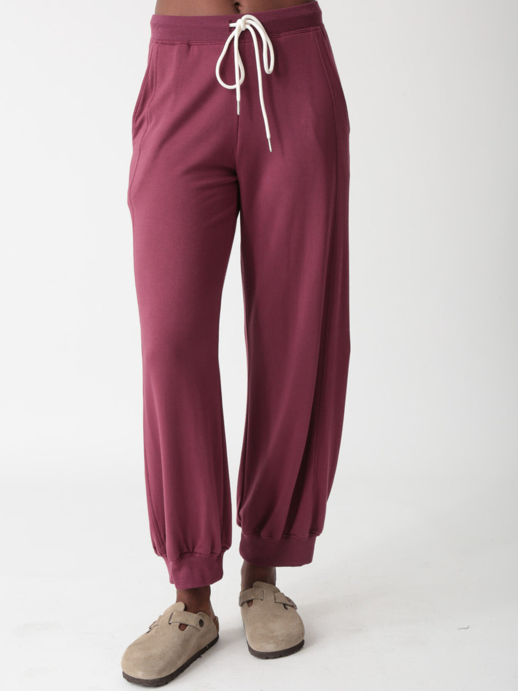 Balloon Sweatpant - Merlot