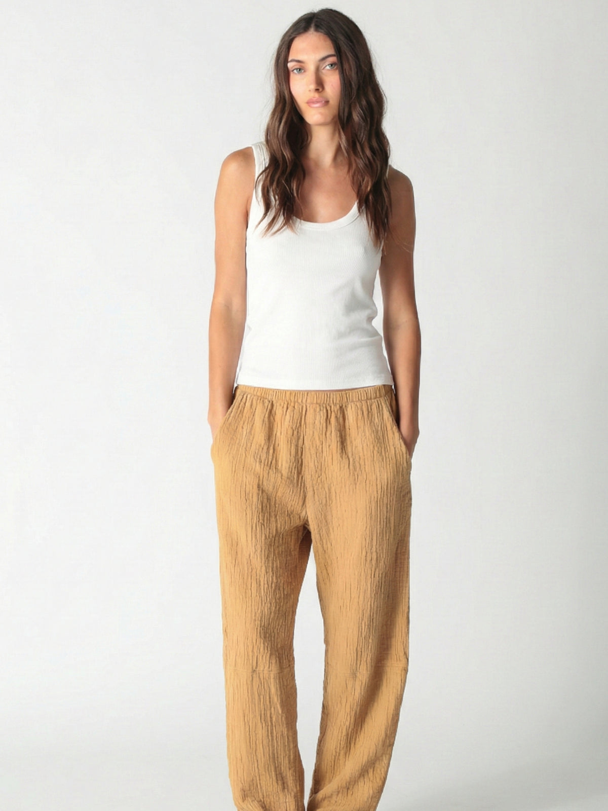 Kickback Gauze Pant - Umber